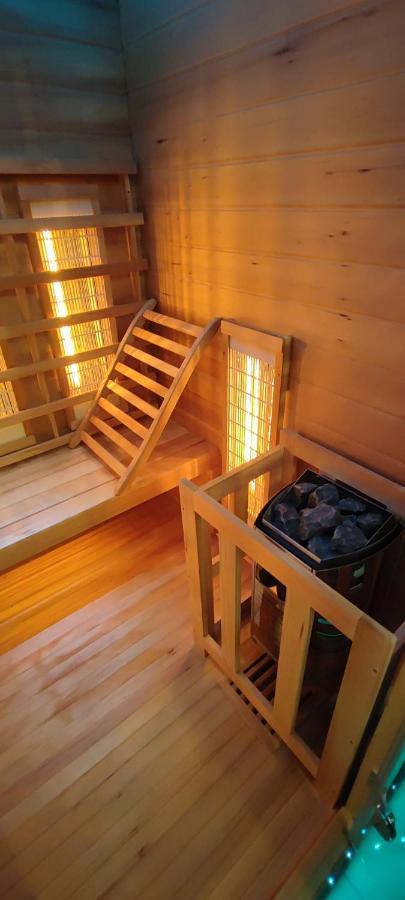 La Kaz Rhumantique Sauna And Spa Privatif La Rivière-Saint-Sauveur Extérieur photo